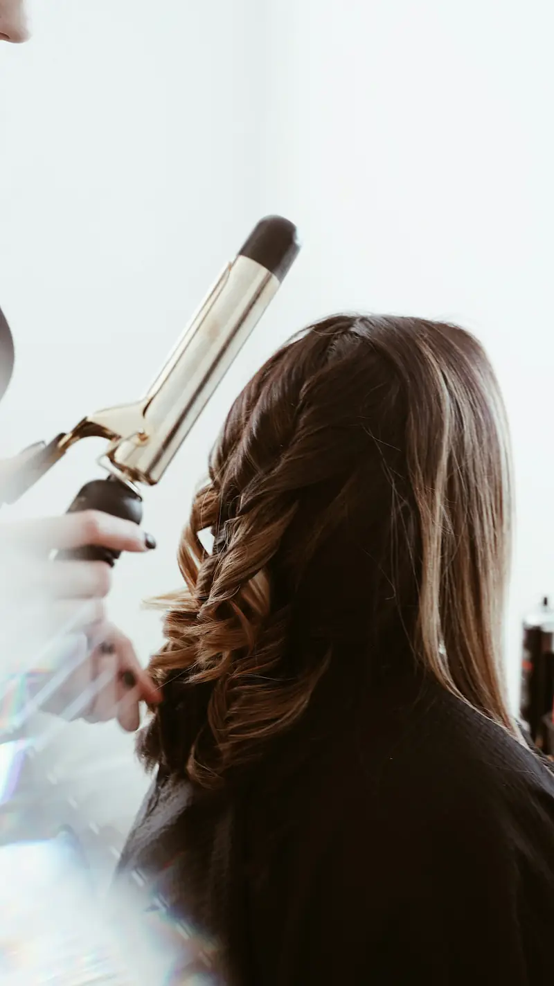 Styling mit weichen Wellen